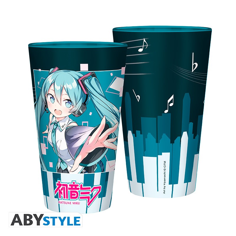 Vaso HATSUNE MIKU 400ml - Ciudad musical