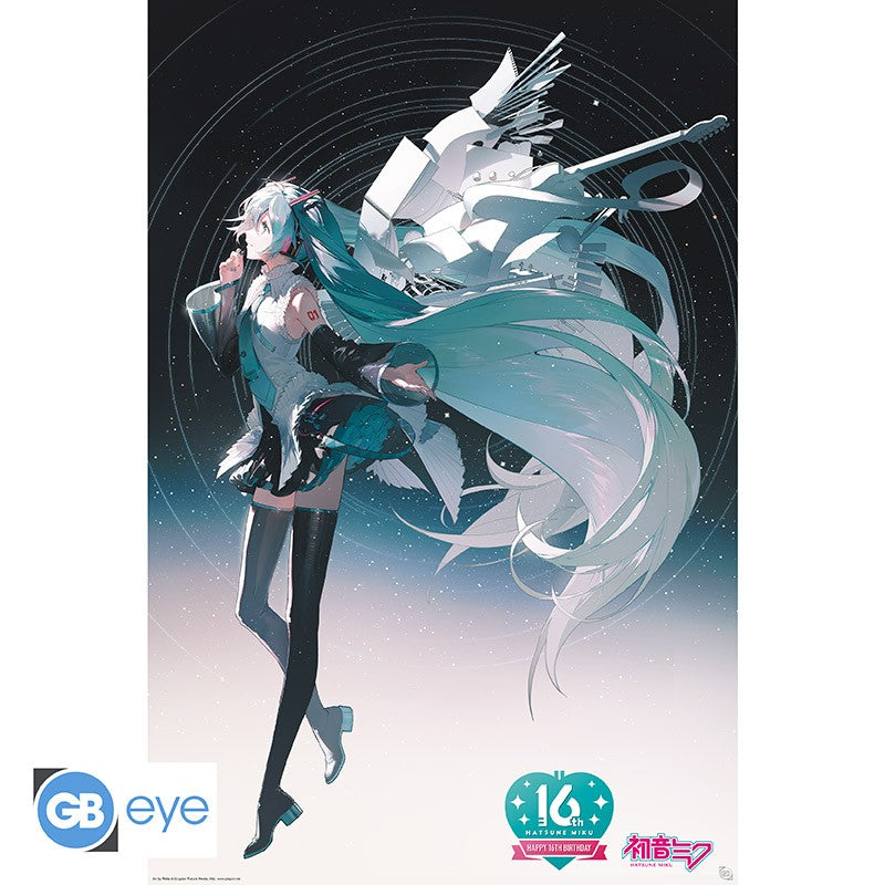 Hatsune Miku - Poster Maxi 91.5X61 - Happy 16Th Birthday Mikuu
