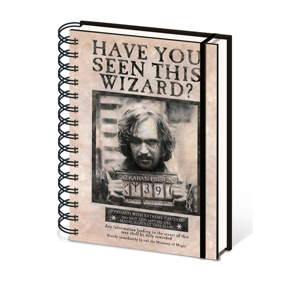 Cuaderno Sirius Black Harry Potter A5