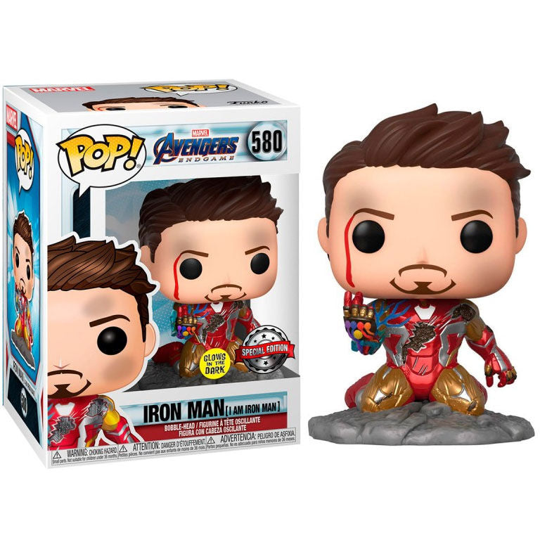 Funko POP! 580 Iron Man Metallic (Exc) Marvel