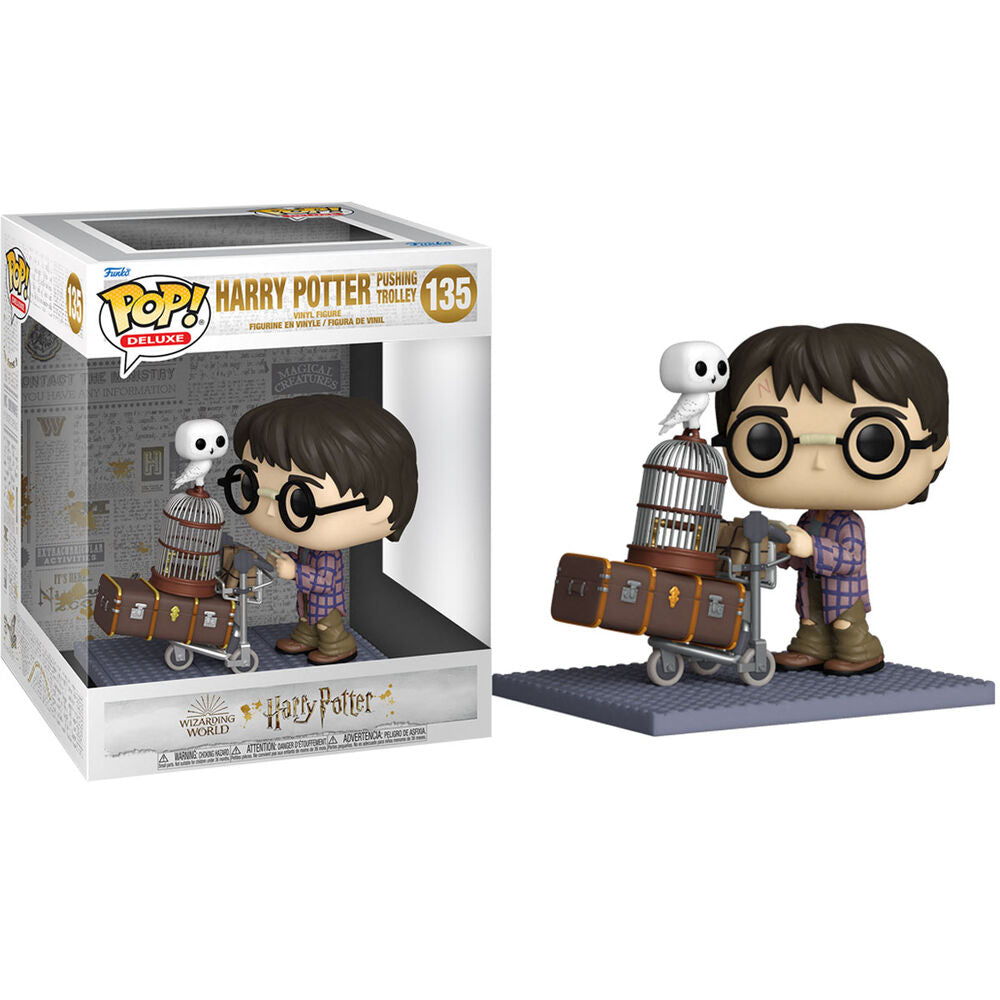 FUNKO POP Harry Empujando el Carro con Hedwing 135