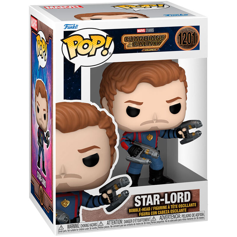 Funko POP! 1201 Star Lord Guardianes de la Galaxia 3 Marvel