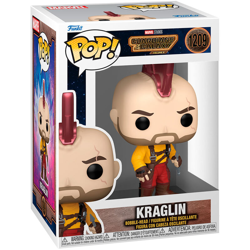 Funko POP! 1209 Kraglin Guardianes de la Galaxia 3 Marvel