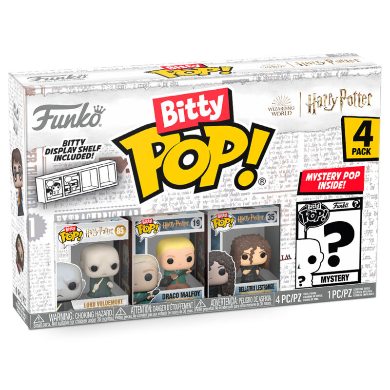 BITTY POP Voldemor - 4 Figuras HARRY POTTER
