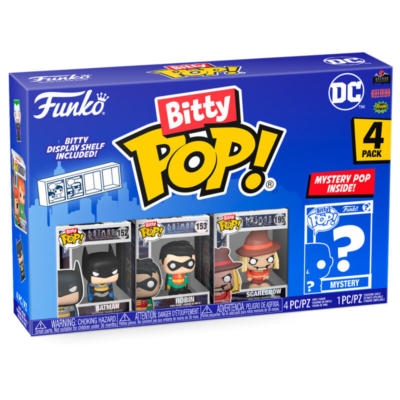 Funko Bitty Pop Batman DC Comics 4 Pack