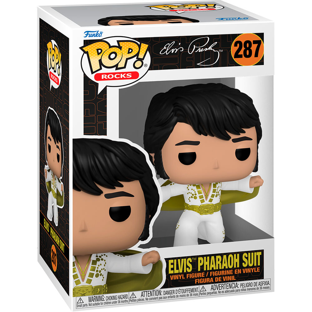 FUNKO POP! 287 ELVIS PHARAOH SUIT. ELVIS PRESLEY