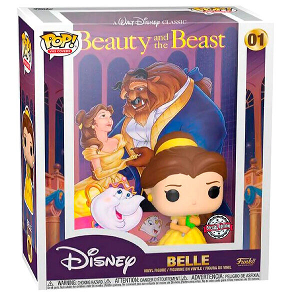 Funko POP! Cover 01 La Bella y la Bestia Disney Special edition