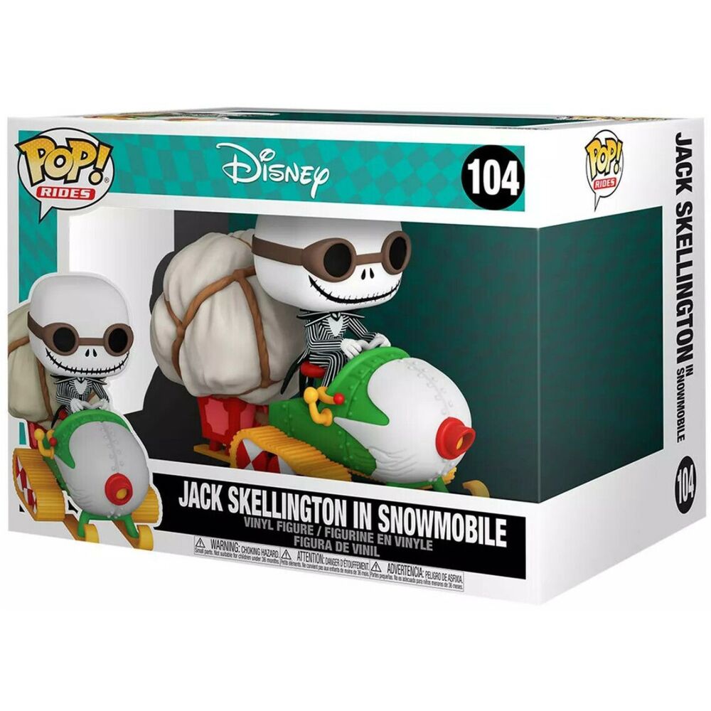 Funko POP! Rides 104 Jack in train Pesadilla Antes de Navidad