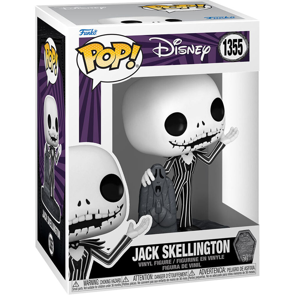 Funko Pop Jack Skellington con lapida 1355 Pesadilla antes de Navidad