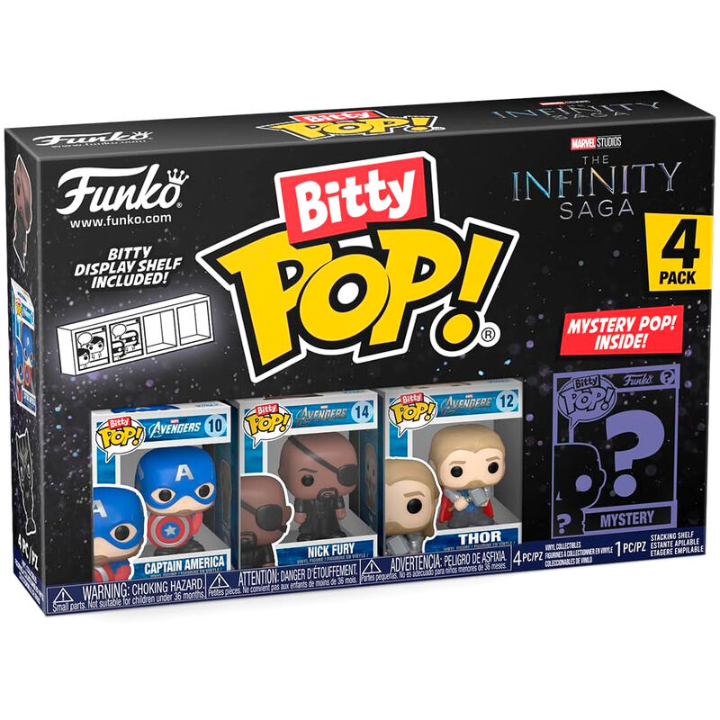 Funko Bitty Pop! Captain America Marvel