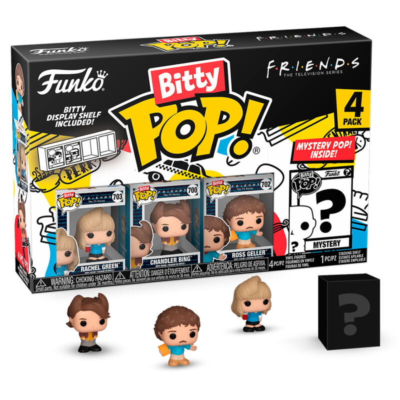 Funko Bitty POP 80'S Rachel 4PK - Friends