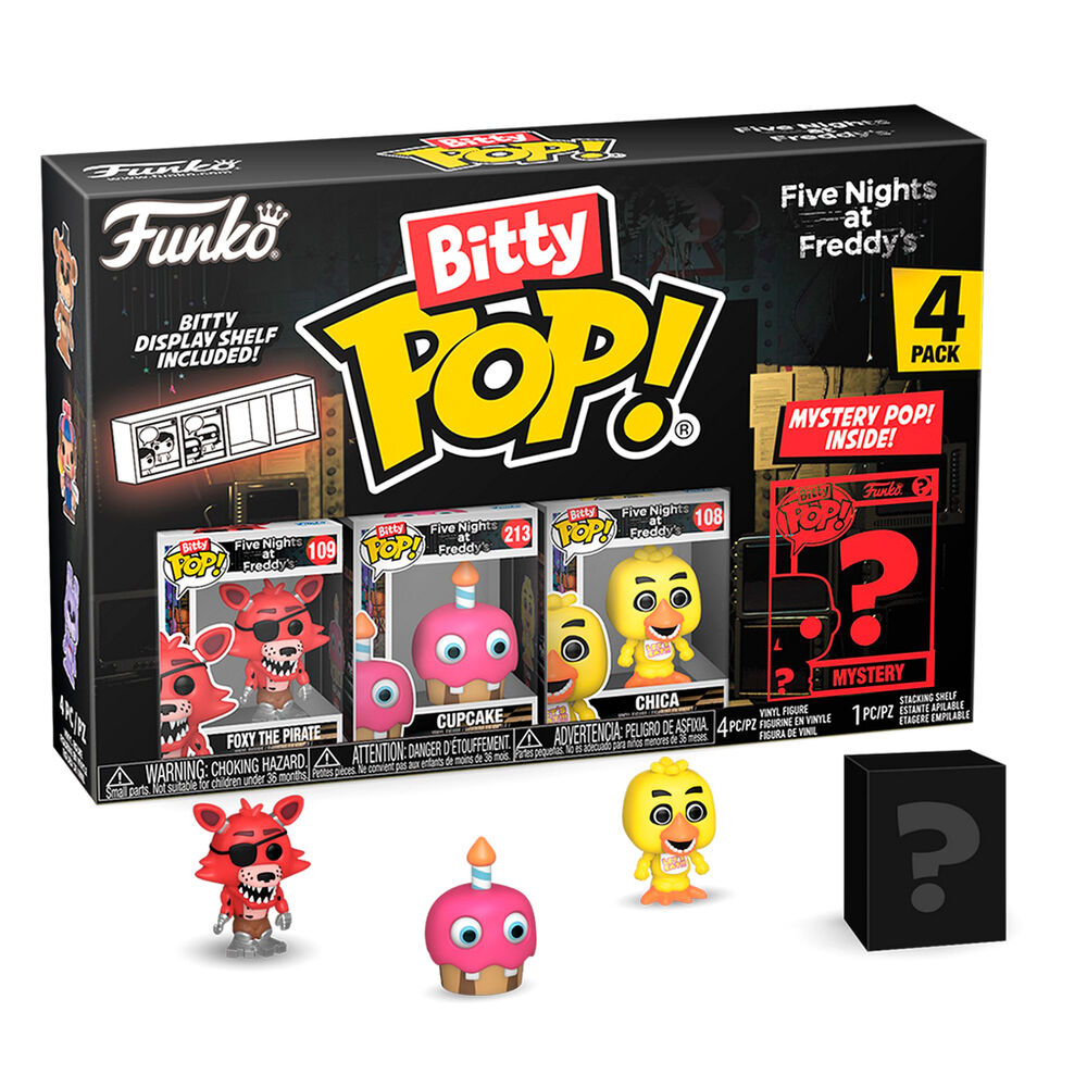 Funko Bitty Pop! Five Nights At Freddy´S (FNAF) - Foxy 4PK