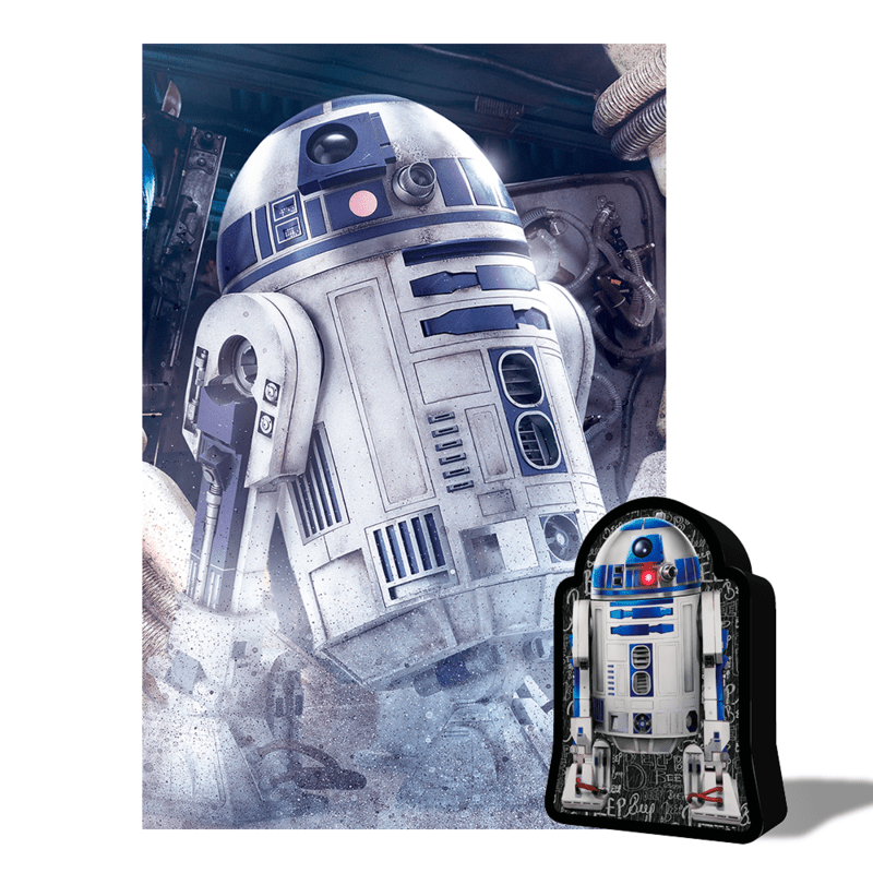 Puzzle 3D Star Wars R2D2 300 Piezas