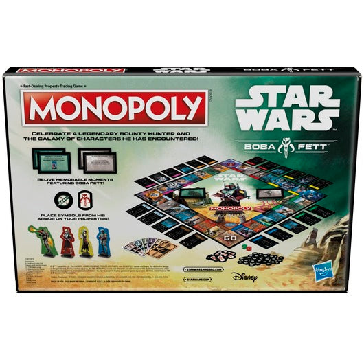 MONOPOLY STAR WARS BOBA FETT - juego de mesa