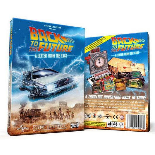 Juego De Mesa Regreso Al Futuro Escape Adventure Internacional