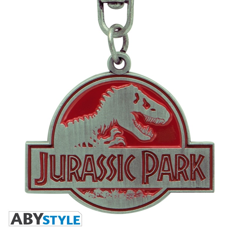 Llavero Metalico Jurassic Park