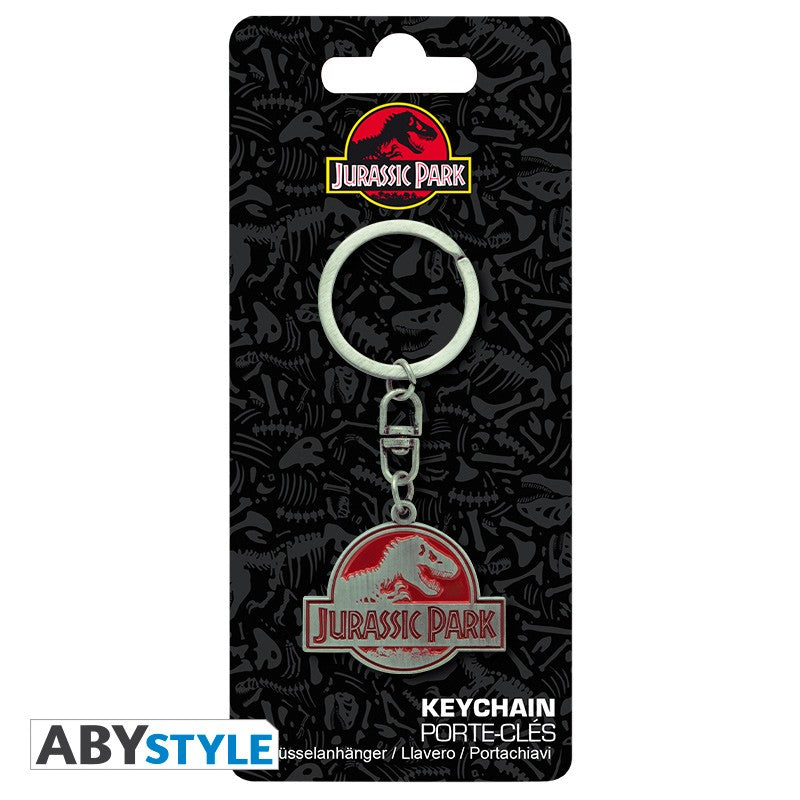 Llavero Metalico Jurassic Park