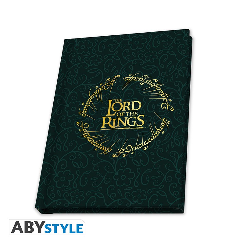 EL SEÑOR DE LOS ANILLOS - Pack cristal XXL + Pin's + libreta
