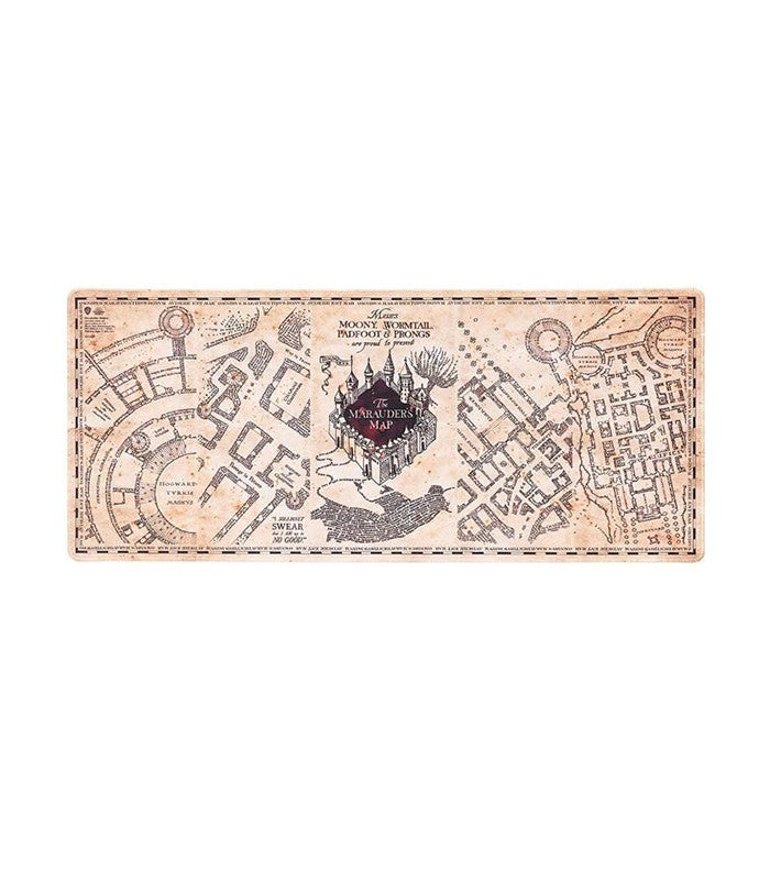 Alfombrilla De Ratón Y Teclado Harry Potter Mapa Merodedores 30X80 Cm
