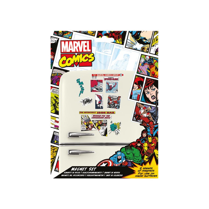 Set imanes nevera Spiderman Marvel