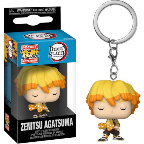 Llavero Funko Pocket Pop Zenitsu Agatsuma Demon Slayer