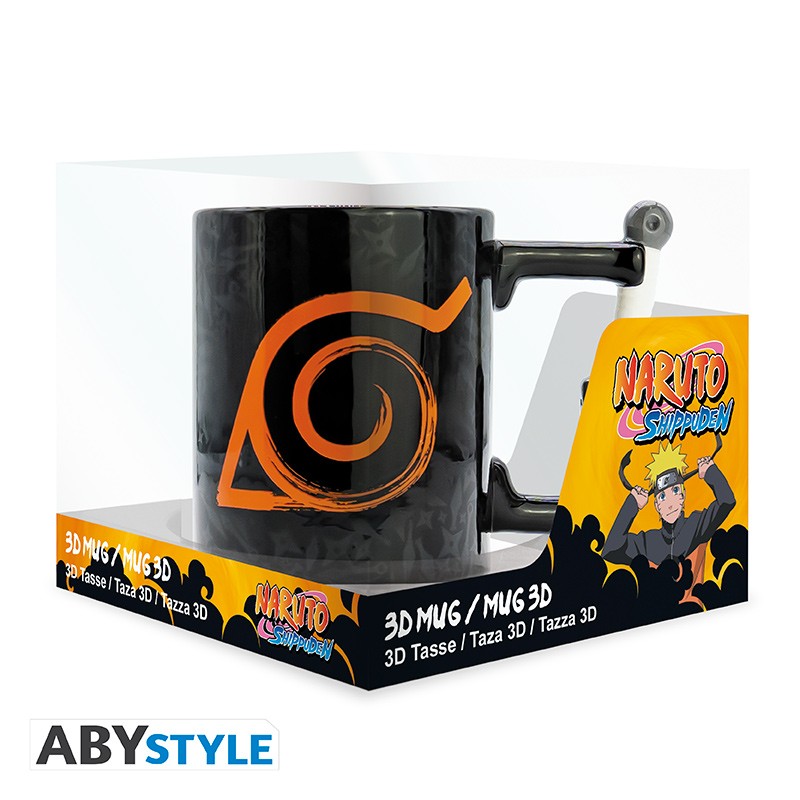 Taza 3D Kunai Naruto Shippuden