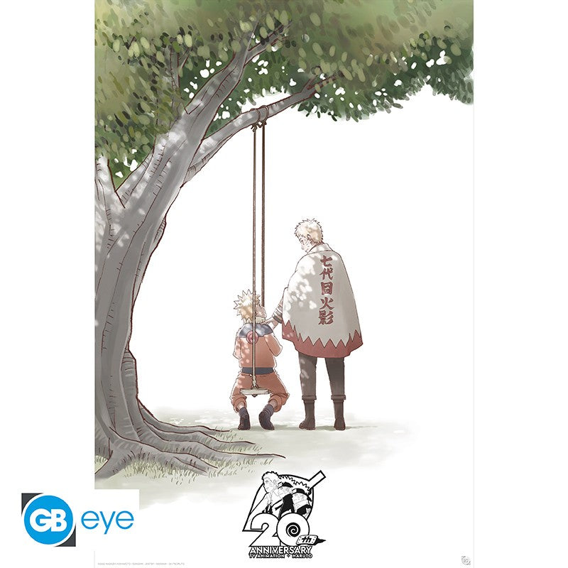 Poster Naruto Shippuden 20 Years 91X61 Cm