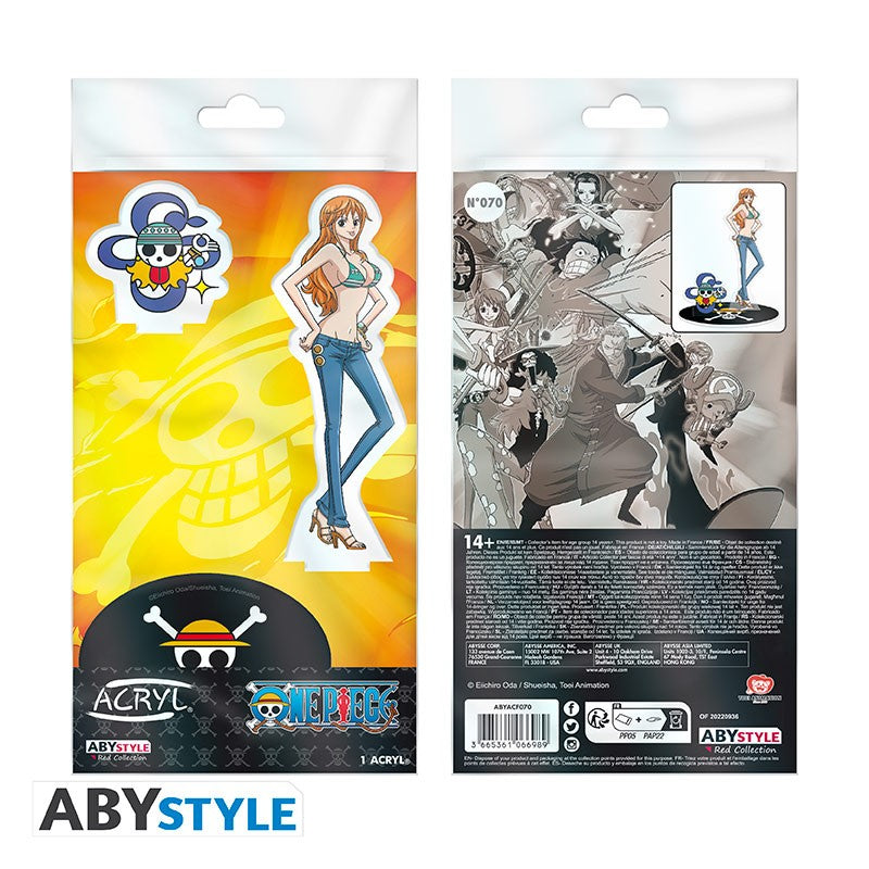 Figura Lámina acrilica One Piece Nami