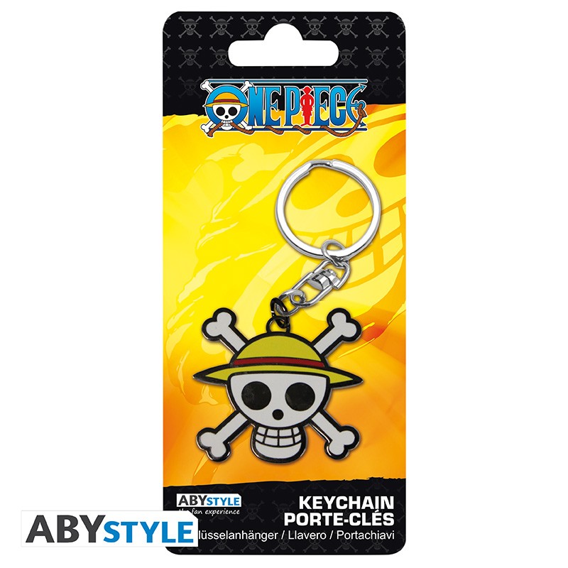 Llavero Metalico Bandera One Piece