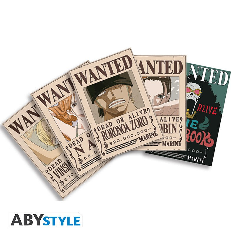 Postales One Piece Wanted