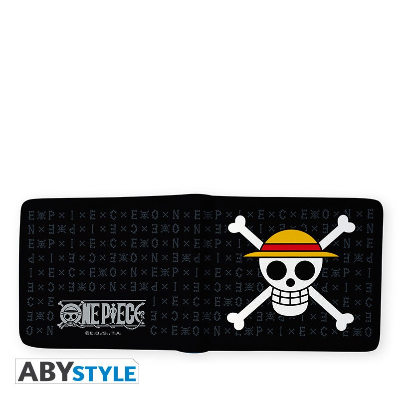 Billetera One Piece Bandera Sombrero de Paja