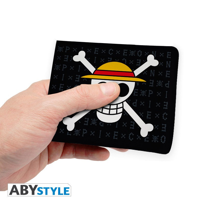 Billetera One Piece Bandera Sombrero de Paja