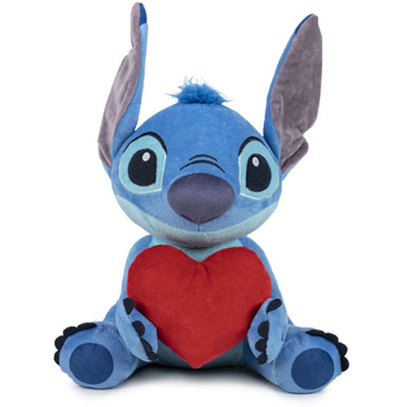 Peluche Stitch Corazon Disney sonido 30cm FanCity