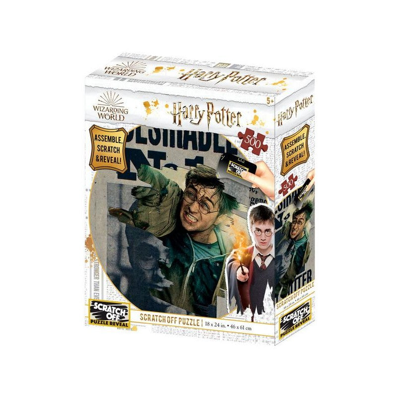 Puzzle Mágico Rascable Harry Potter Wanted
