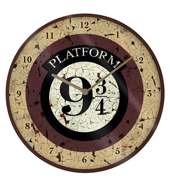 Reloj de Pared Harry Potter Andén 9 3/4