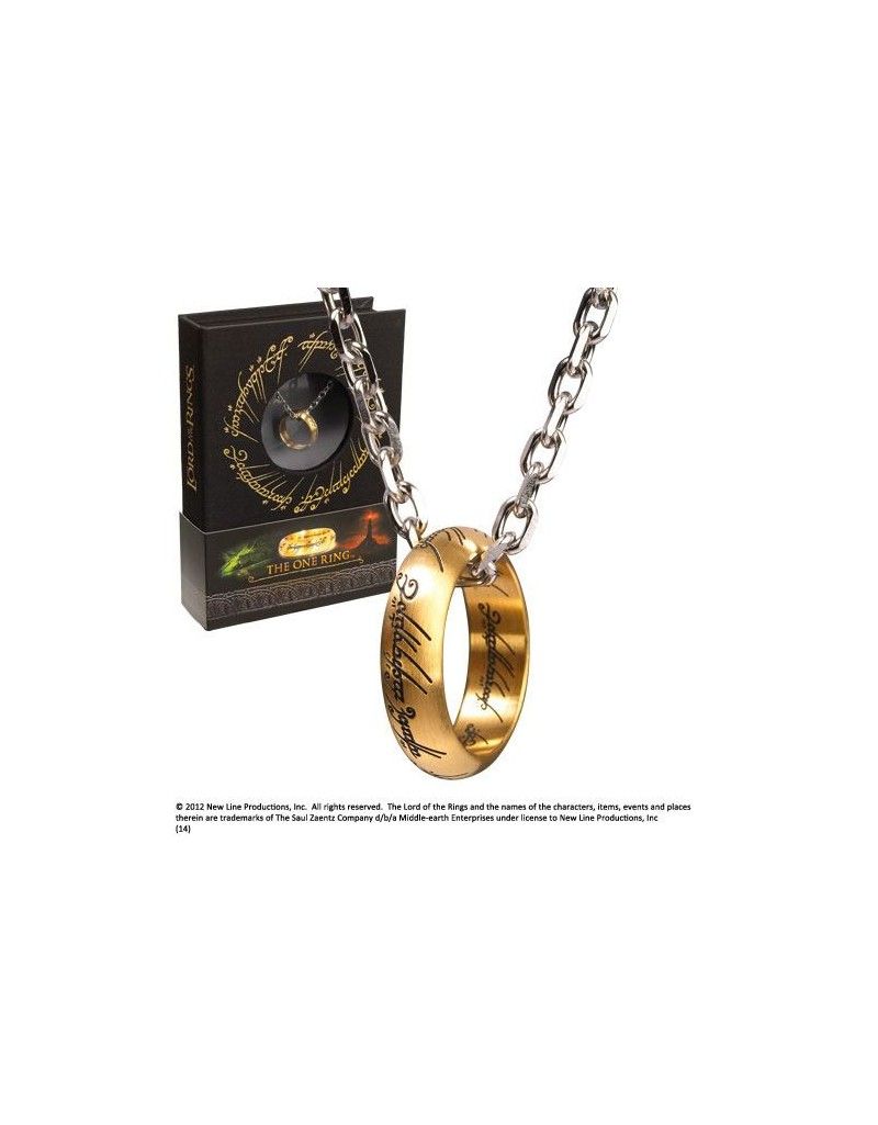Colgante anillo unico Señor de los anillos