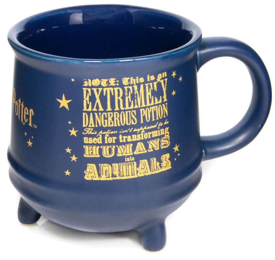 Taza 3D Caldero Pociones extremadamente peligrosas Harry Potter