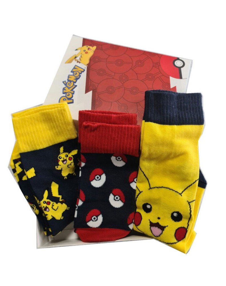 Caja Pack Calcetines Pokemon
