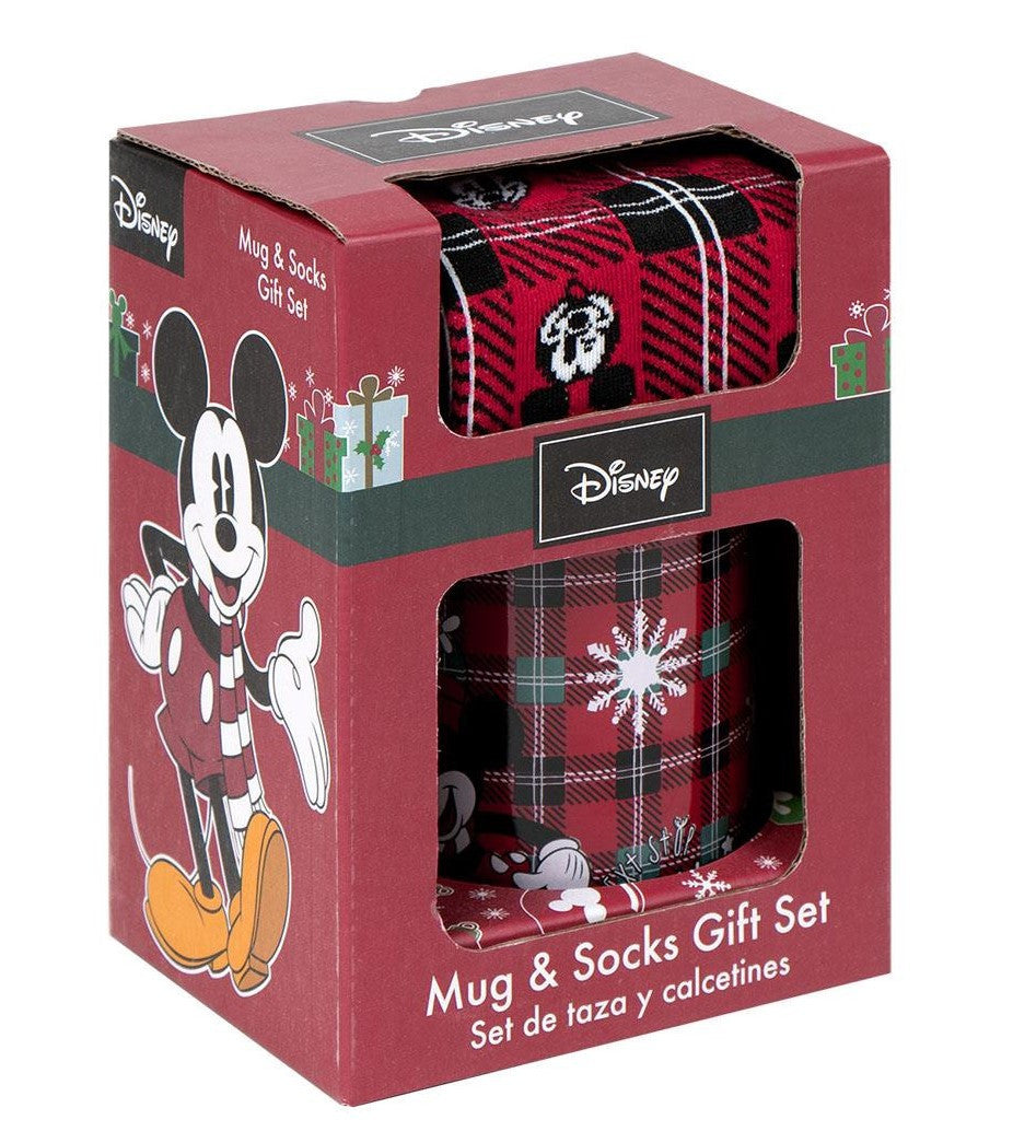 Set Regalo Taza Calcetines Mickey Mouse