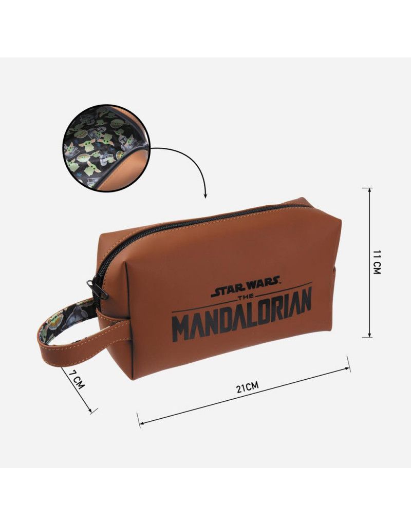Neceser Mandalorian Marrón