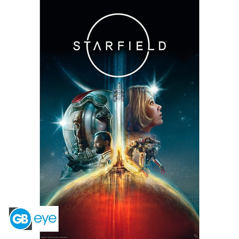 Starfield - Poster Maxi 91.5X61 - "Jouney Through Space"