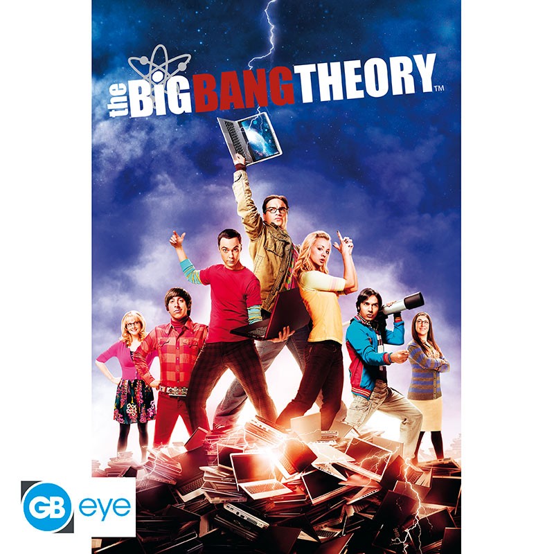 POSTER THE BIG BANG THEORY CAST 61x91