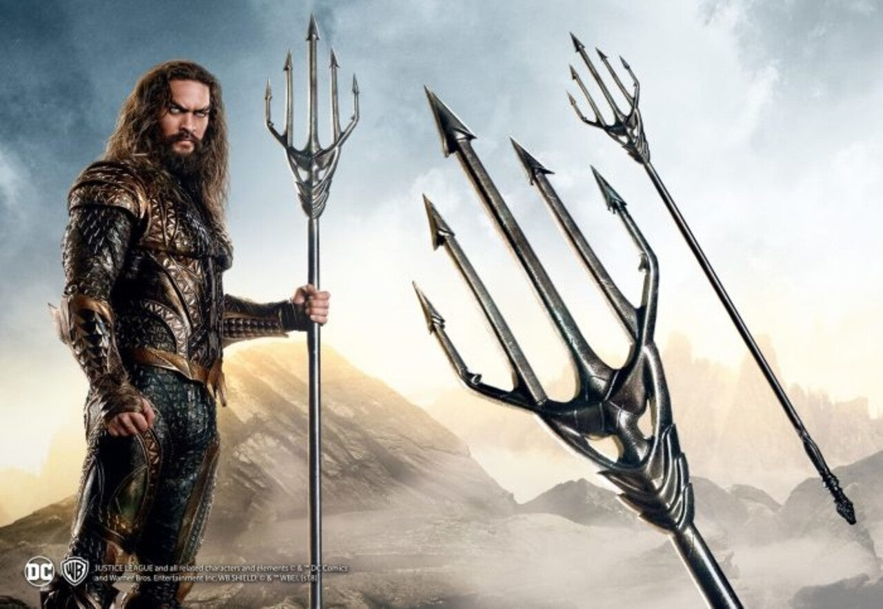 Tridente Aquaman Liga De La Justicia The Noble Collection