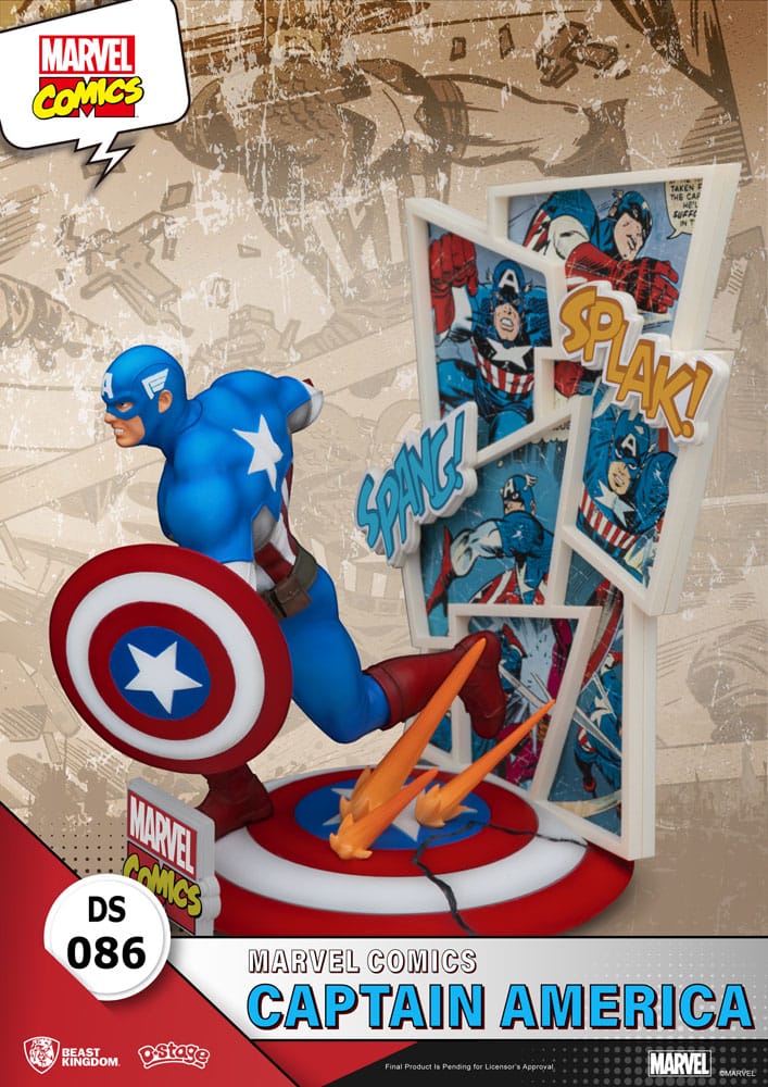 Figura Capitán América D'Stage 86