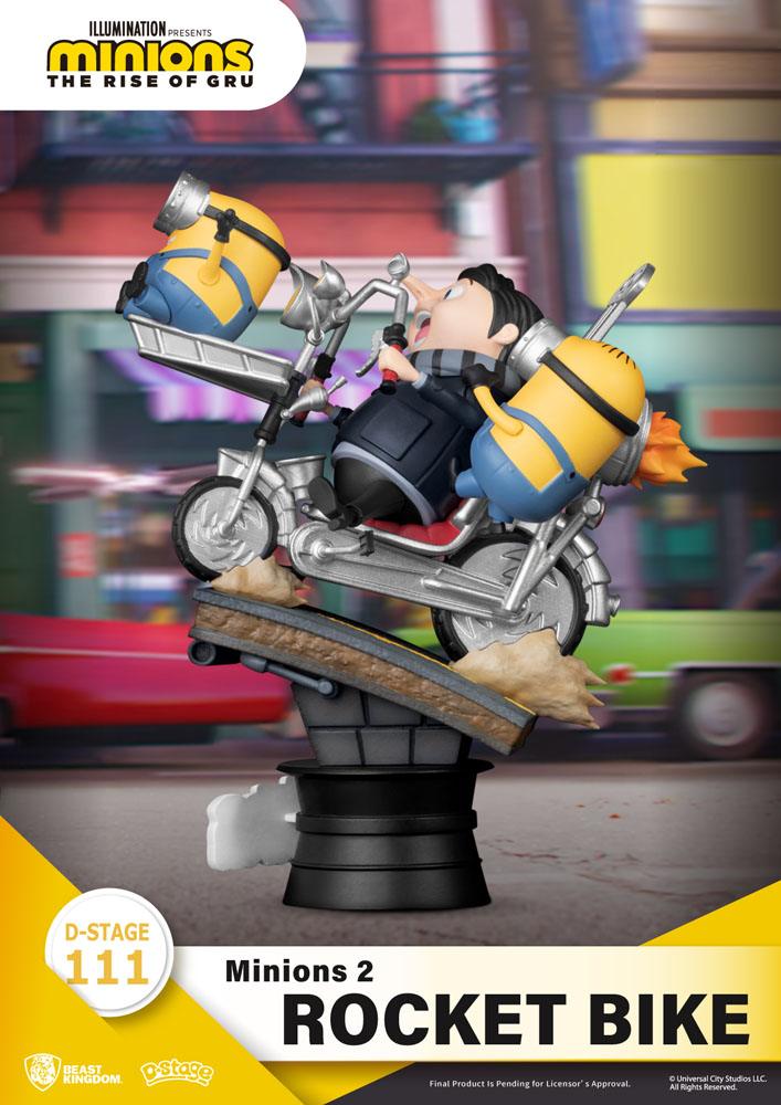 Diorama Minions moto