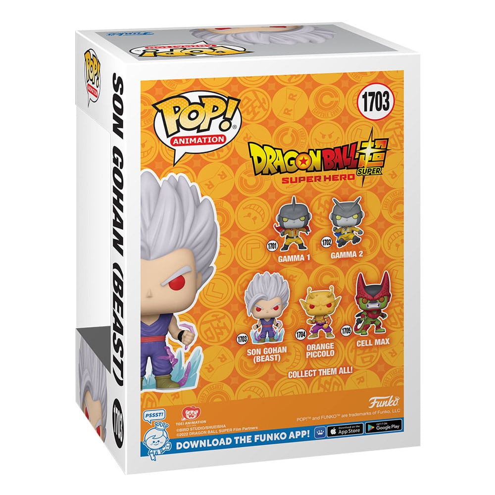 Funko Pop Son Gohan Beast Bestia 1703 Dragon Ball