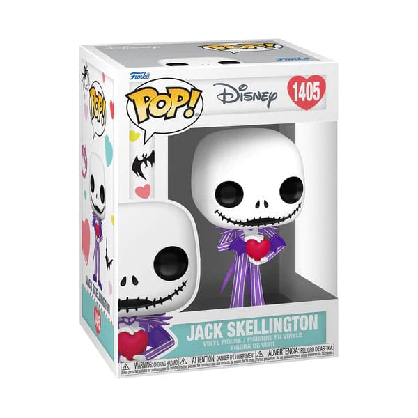 Funko POP! Pesadilla antes de Navidad Valentines POP! Disney Vinyl Jack 9 cm