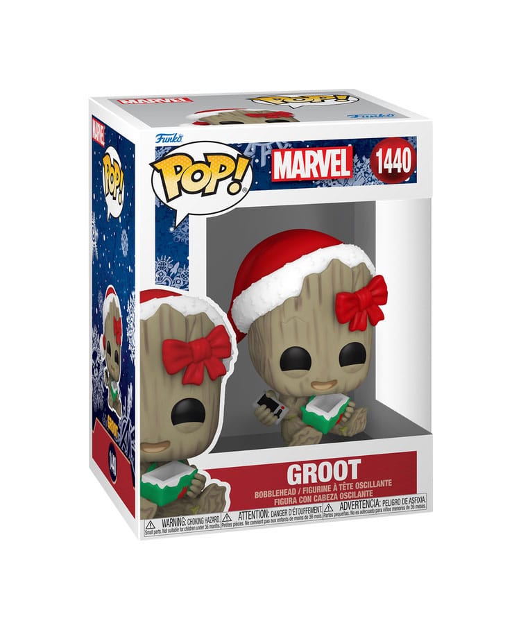 Funko Pop Groot 1440 Marvel Navidad