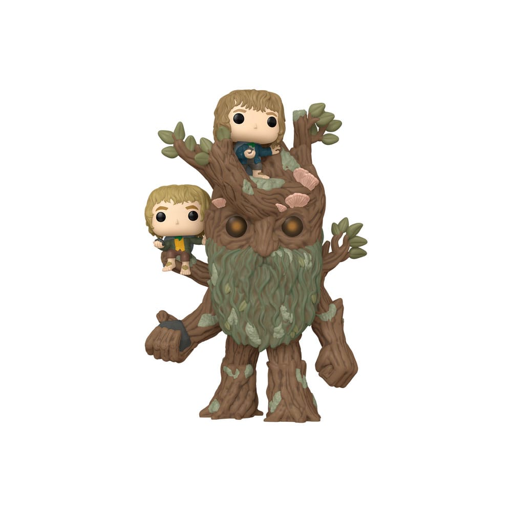 Funko POP Treebeard Ent con Merry y Pippin El señor de los Anillos
