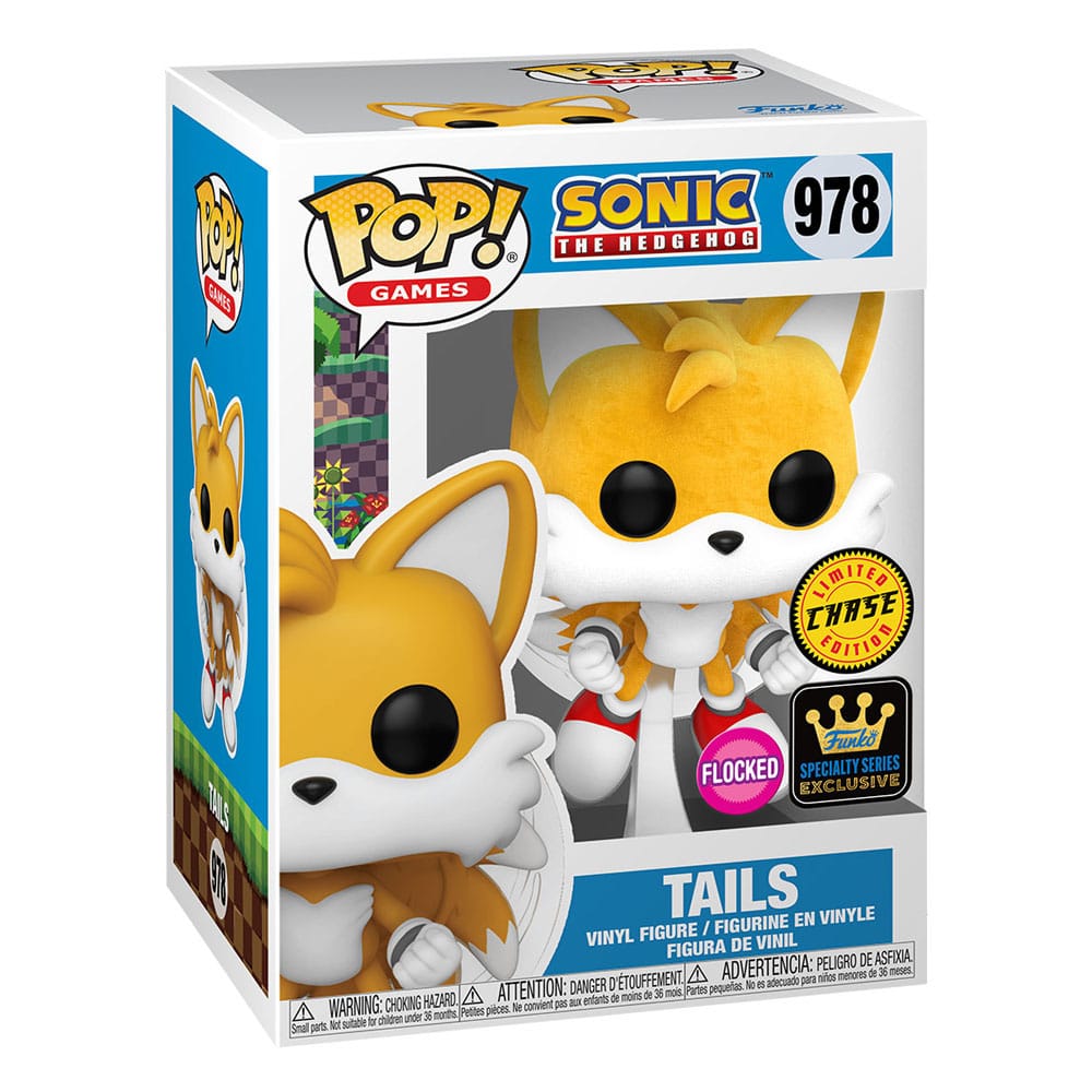 FUNKO POP 978 TAILS- funko pop 978 sonic the hedhegod